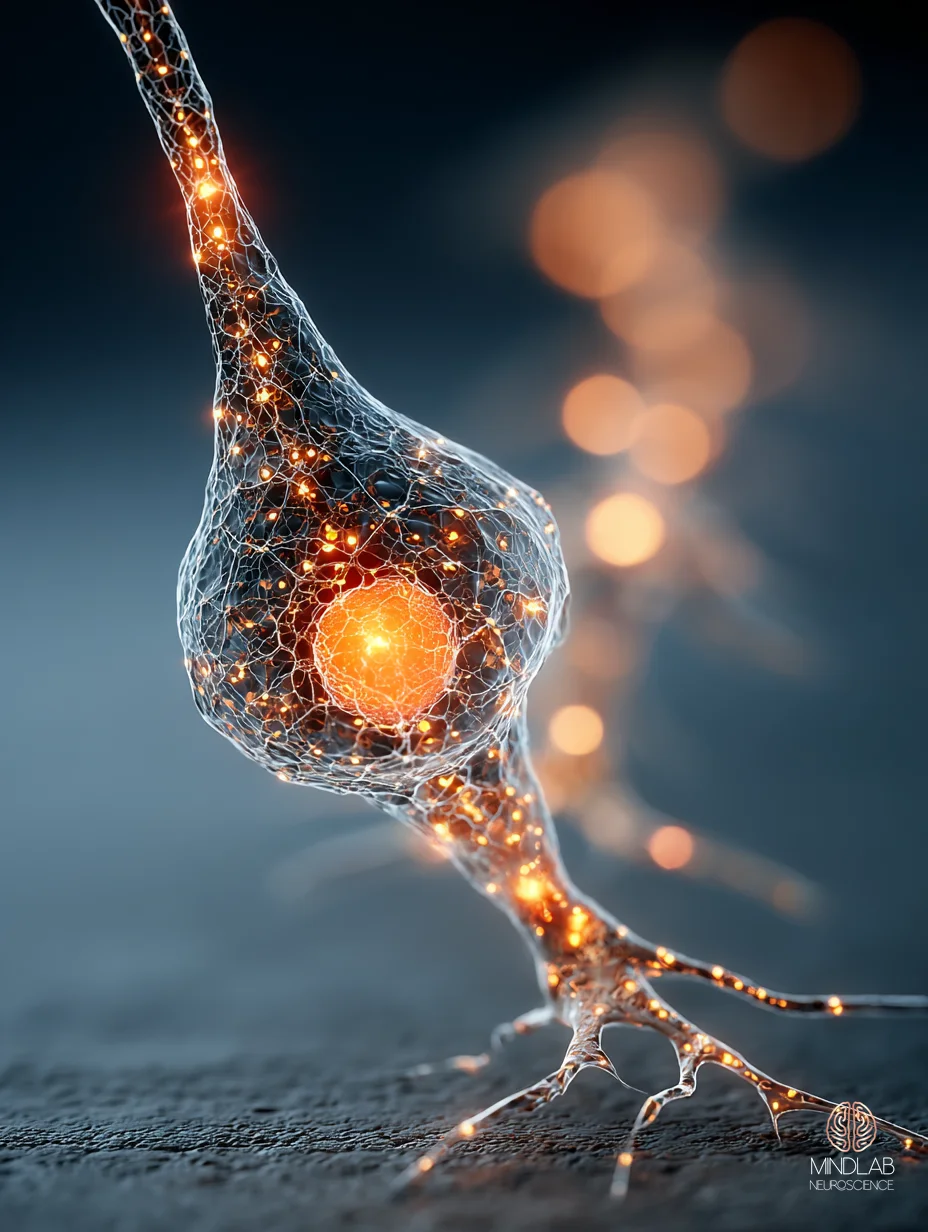 Cortical pyramidal neurons under a phasic acetylcholine burst — acetylcholine and attention, MindLAB Neuroscience.