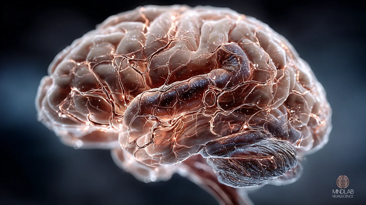 Atmospheric neural imagery of the anterior cingulate-insula recalibration loop — post-flooding autonomic recovery, emotional regulation neuroscience, Dr. Sydney Ceruto, MindLAB Neuroscience.