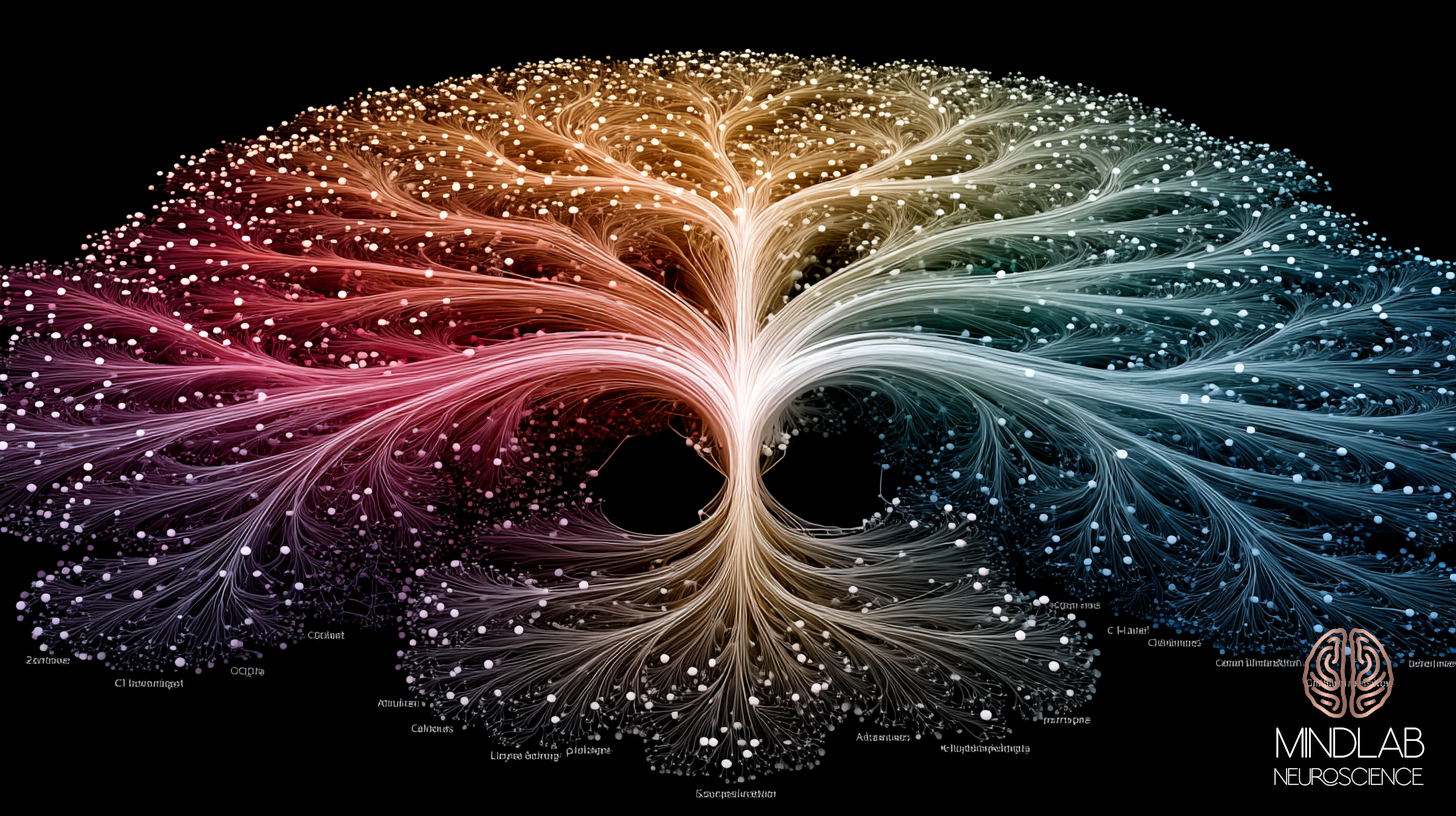 Cognitive network optimization visualization showing prefrontal-limbic integration in e&mldr; — Dr. Sydney Ceruto, MindLab Neuroscience.