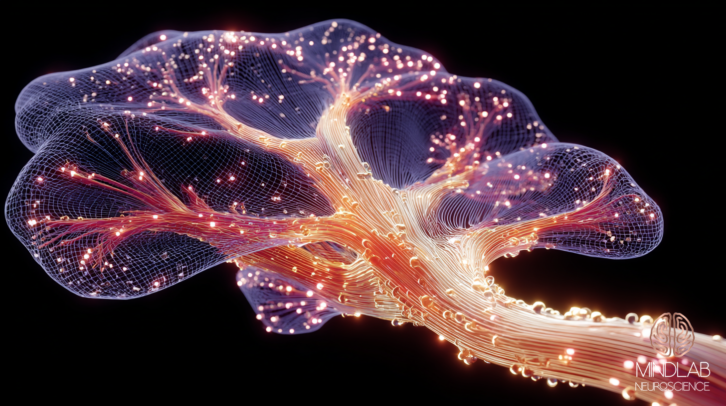 Neural pathways visualization showing amygdala-prefrontal connectivity in emotional int&mldr; — Dr. Sydney Ceruto, MindLab Neuroscience.