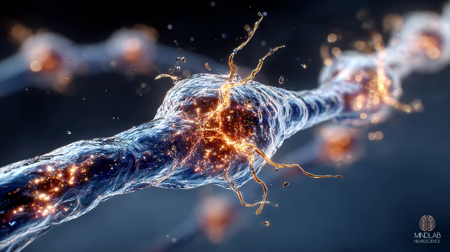 Compromised blood-brain barrier microvasculature with inflammatory cytokine signaling penetrating the central nervous system — Dr. Sydney Ceruto, MindLAB Neuroscience.