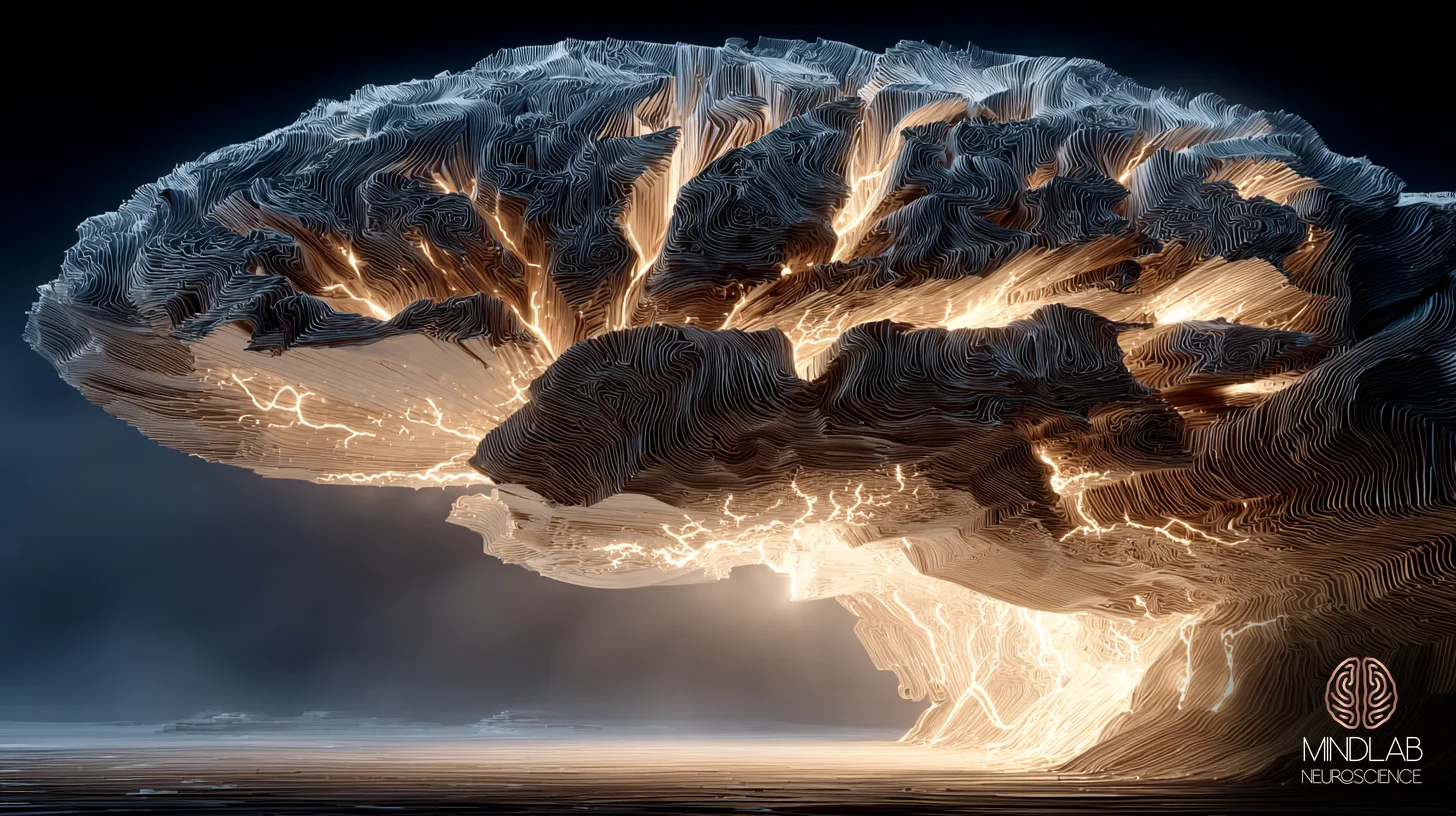 Prefrontal cortex serotonergic innervation imbalance — diminished copper pathways versus active subcortical structures — Dr. Sydney Ceruto, MindLAB Neuroscience.