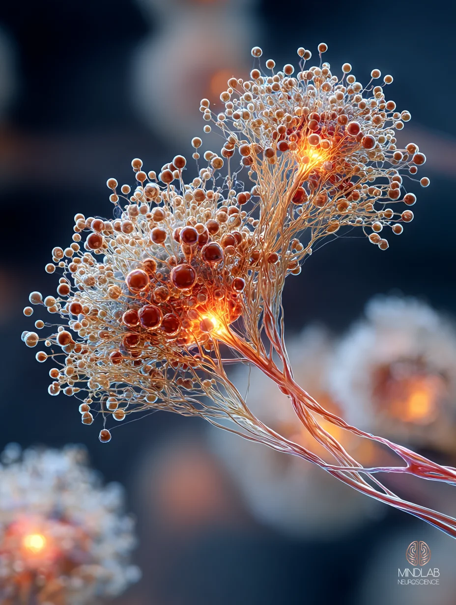 Close-up of basal ganglia microarchitecture — Dr. Sydney Ceruto, MindLAB Neuroscience.